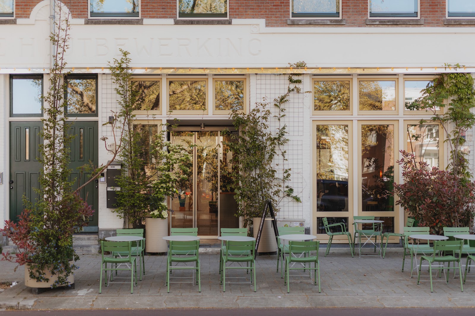 Man Met Bril Koffie Hotel