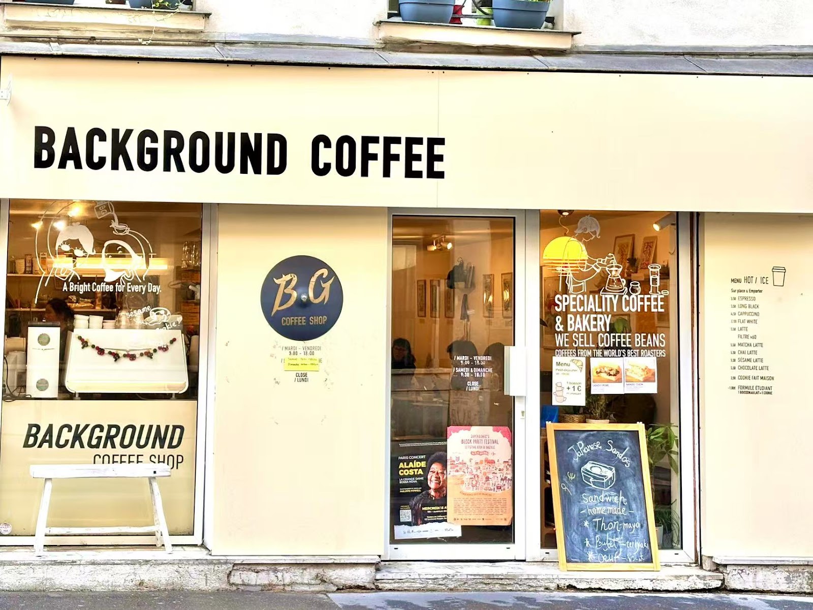 Background coffee cover